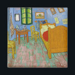 Vincent Van Gogh Schlafzimmer. Impressionismus Vin Magnet<br><div class="desc">Vincent Van Gogh Magnet "The Bedroom".</div>