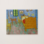 Vincent Van Gogh Schlafzimmer. Impressionistische<br><div class="desc">Vincent Van Gogh "The Bedroom" Puzzle. Impressionistische Kunst.</div>