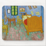 Vincent Van Gogh Schlafzimmer. Impressionistischer Mousepad<br><div class="desc">Vincent Van Gogh "The Bedroom" Mauspad. Impressionistische Kunst.</div>