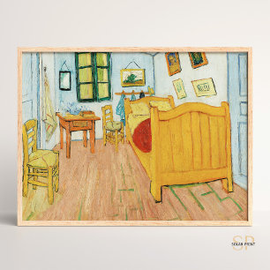 Vincent van Gogh Schlafzimmer in Arles 1888 Kunstp Poster