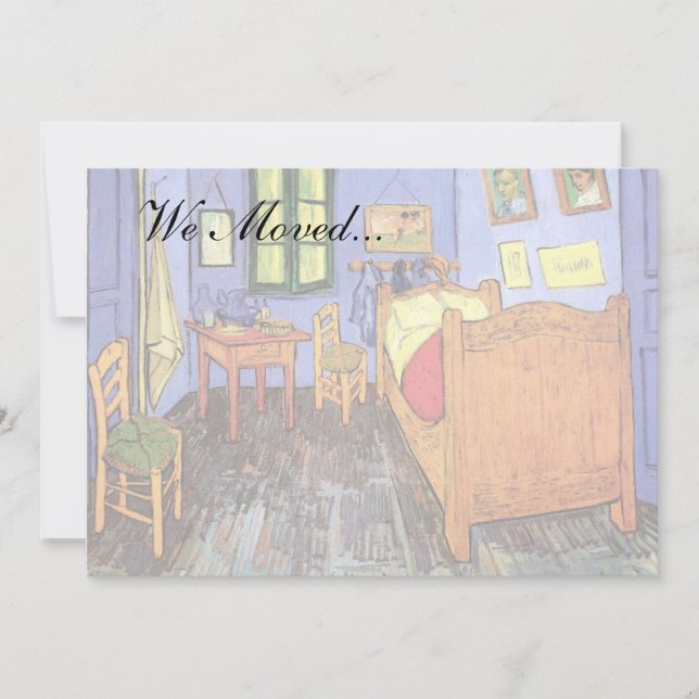 Vincent Van Gogh - Schlafzimmer mit Arles Fine Art Ankündigung (Vorderseite)