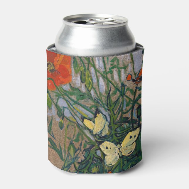 Vincent van Gogh - Schmetterlinge und Pfoten Dosenkühler (Kanne Vorderseite)