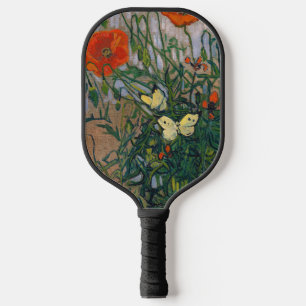 Vincent van Gogh - Schmetterlinge und Pfoten Pickleball Schläger