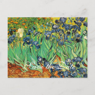 Vincent van Gogh,Schwertlilien Ankündigungspostkarte