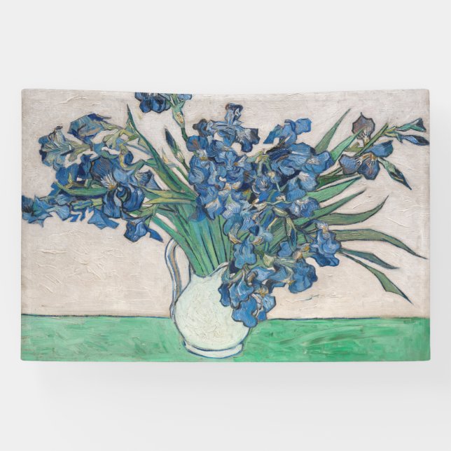 Vincent van Gogh - Schwertlilien Banner (Horizontal)