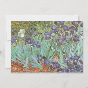 Vincent van Gogh - Schwertlilien Einladung