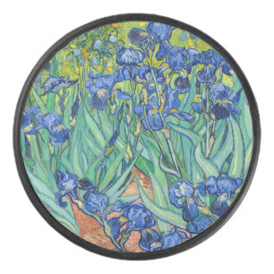 Vincent Van Gogh - Schwertlilien Eishockey Puck