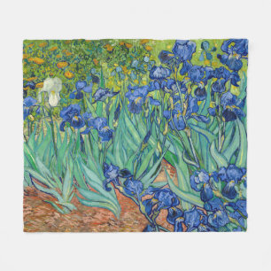 Vincent Van Gogh - Schwertlilien Fleecedecke