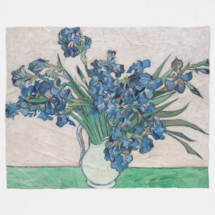 Vincent van Gogh - Schwertlilien Fleecedecke
