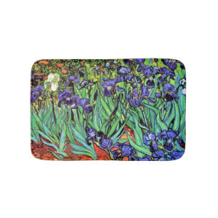 Vincent Van Gogh - Schwertlilien - Flower Lover Fi Badematte