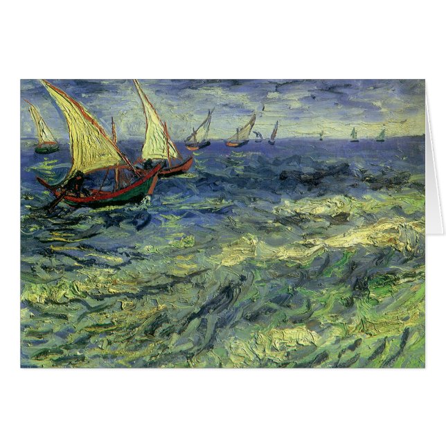 Vincent van Gogh - Seascape bei Saintes Maries (Vorderseite (Horizontal))