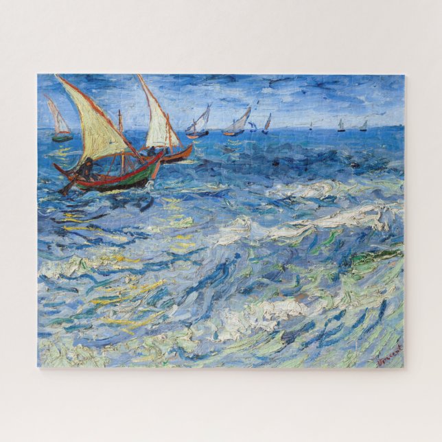 Vincent van Gogh - Seascape bei Saintes-Maries (Horizontal)