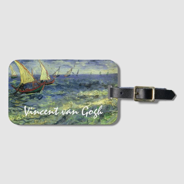 Vincent van Gogh - Seascape bei Saintes Maries Gepäckanhänger (Vorderseite (Horizontal))