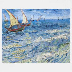 Vincent van Gogh - Seelandschaft bei Saintes-Marie Fleecedecke