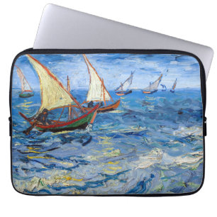 Vincent van Gogh - Seelandschaft bei Saintes-Marie Laptopschutzhülle