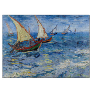 Vincent van Gogh - Seelandschaft bei Saintes-Marie Schneidebrett