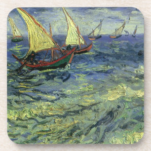 Vincent van Gogh - Seelandschaft bei Saintes Marie Untersetzer