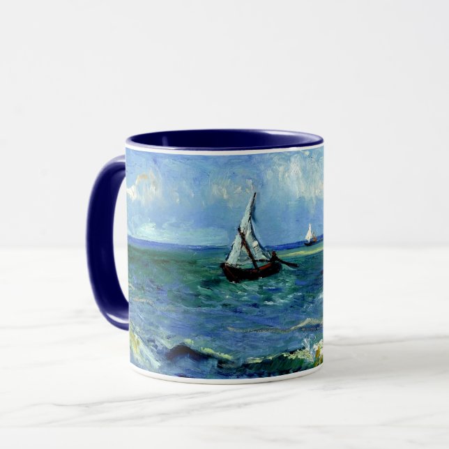 Vincent van Gogh - Seelandschaft Tasse (Vorderseite Links)
