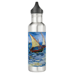 Vincent van Gogh - Seestück in Saintes-Maries Edelstahlflasche