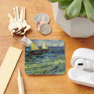 Vincent van Gogh - Seestück in Saintes Maries Schlüsselanhänger