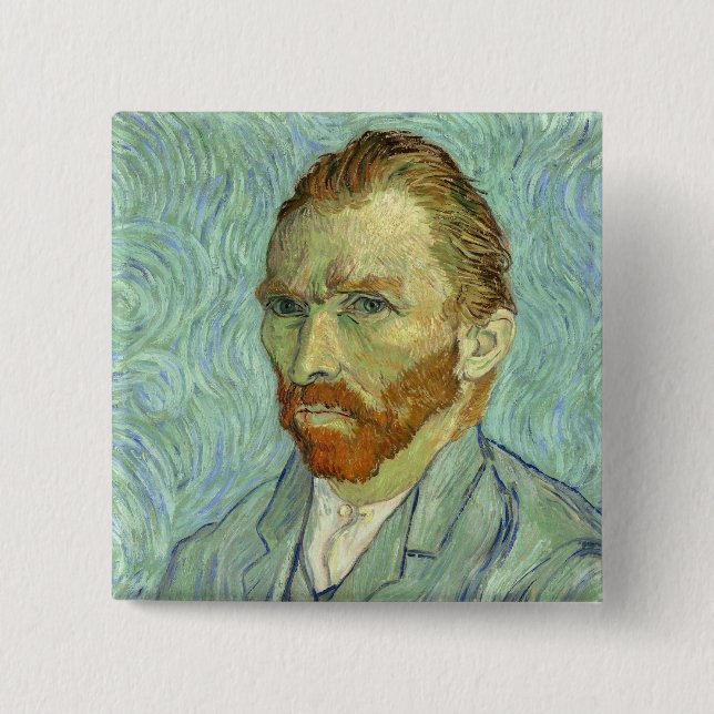 Vincent Van Gogh selbst Portrait Fine Art Malerei Button (Vorderseite)