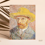 Vincent van Gogh selbst-Portrait Strohhut Pink Postkarte<br><div class="desc">Vincent van Gogh's "Self-Portrait with a Strohhut" ist ein faszinierendes und introspektives Selbstportrait,  bei dem der Künstler einen Strohhut tragen und seinen Blick auf den Betrachter drehen soll,  indem er Van Goghs einzigartigen Stil und seine Fähigkeit zeigt,  Emotionen durch seine Selbstportraits zu vermitteln.</div>