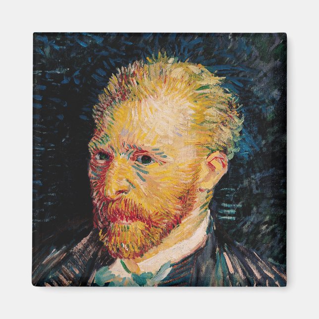Vincent van Gogh | Selbstportrait, 1887 Magnet (Vorne)