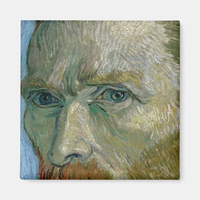 Vincent van Gogh | Selbstportrait, 1889 Magnet (Vorne)