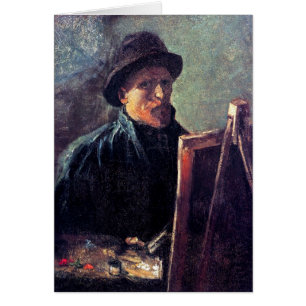 Vincent Van Gogh - Selbstportrait Dunkler Filzhut