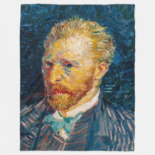 Vincent Van Gogh - Selbstportrait Fleecedecke