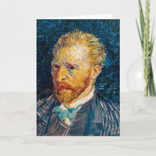 Vincent Van Gogh - Selbstportrait Karte