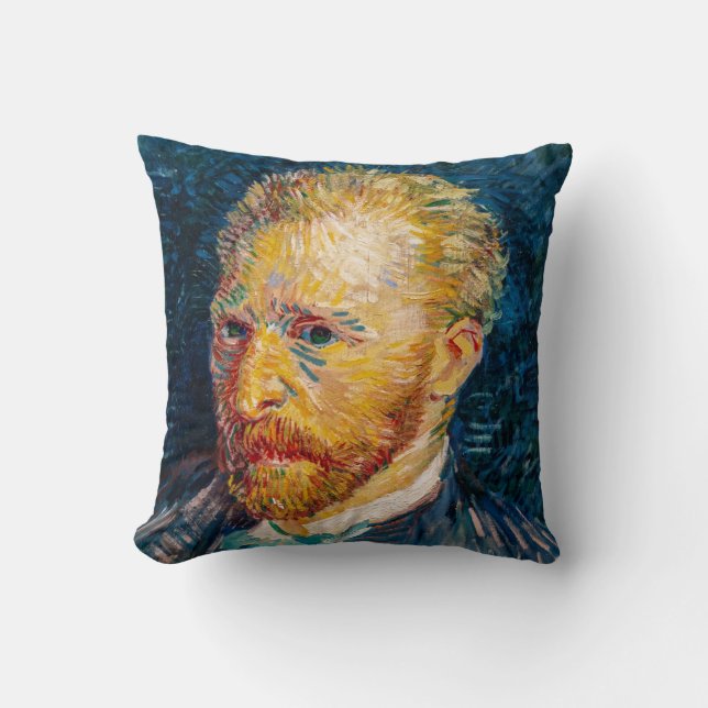 Vincent Van Gogh - Selbstportrait Kissen (Vorderseite)