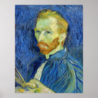 Vincent van Gogh - Selbstportrait mit Palette