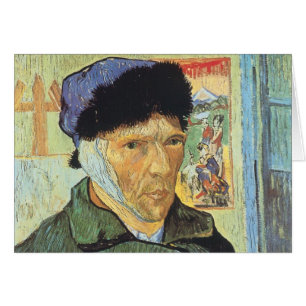 Vincent van Gogh - Selbstportrait mit verbanntem O