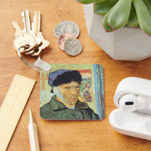 Vincent van Gogh - Selbstportrait mit verbanntem O Schlüsselanhänger
