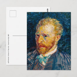 Vincent Van Gogh - Selbstportrait Postkarte