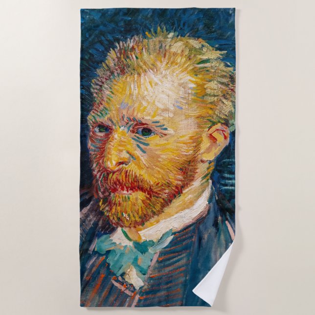Vincent Van Gogh - Selbstportrait Strandtuch (Vorderseite)