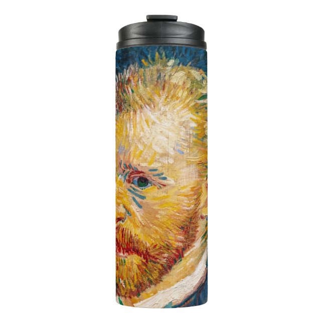 Vincent Van Gogh - Selbstportrait Thermosbecher (Vorderseite)