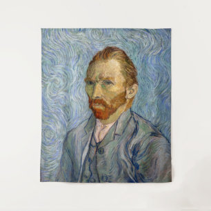 Vincent Van Gogh - Selbstportrait Wandteppich