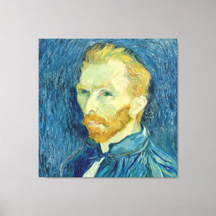 Vincent Van Gogh Selbstporträt 1889 Faux Leinwand 