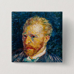 Vincent Van Gogh - Selbstporträt Button