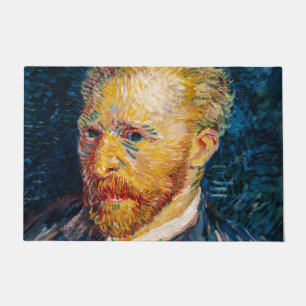 Vincent Van Gogh - Selbstporträt Fußmatte