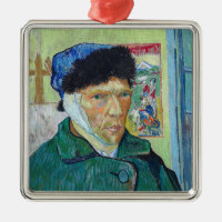 Vincent van Gogh - Selbstporträt mit bandagiertem 