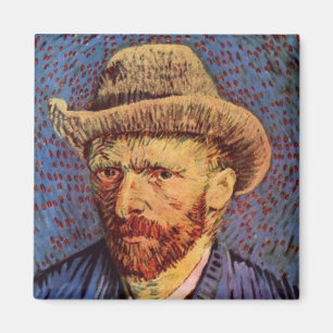 Vincent van Gogh - Selbstporträt mit geglaubtem Magnet