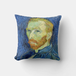 Vincent van Gogh - Selbstporträt mit Palette Kissen