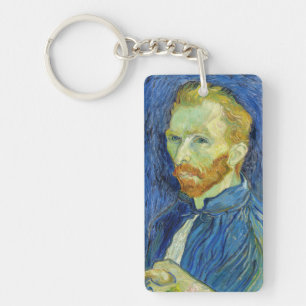 Vincent van Gogh - Selbstporträt mit Palette Schlüsselanhänger