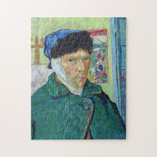 Vincent van Gogh - Selbstporträt mit verbundenem O