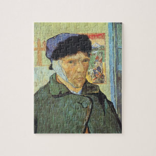 Vincent van Gogh - Selbstporträt mit verbundenem O
