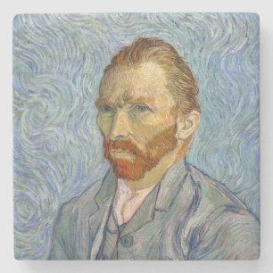 Vincent Van Gogh - Selbstporträt Steinuntersetzer