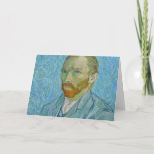 Vincent Van Gogh Self Portrait Karte